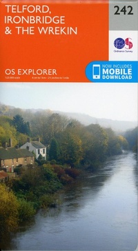Abbildung von: Telford, Ironbridge and the Wrekin - Ordnance Survey