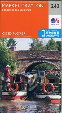 Abbildung von: Market Drayton, Loggerheads and Eccleshall - Ordnance Survey