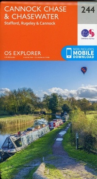 Abbildung von: Cannock Chase - Ordnance Survey