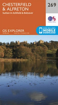 Abbildung von: Chesterfield and Alfreton - Ordnance Survey