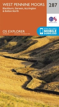 Abbildung von: West Pennine Moors - Blackburn, Darwen and Accrington - Ordnance Survey