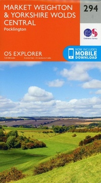 Abbildung von: Market Weighton and Yorkshire Wolds Central - Ordnance Survey