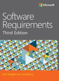 Cover: Software Requirements - Microsoft Press