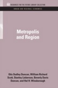 Enlarge image Cover: Metropolis and Region - RFF Press