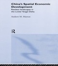 Cover: China's Spatial Economic Development - Routledge