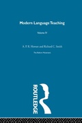Cover: Modern Language Teaching Linguistic Foundations - Routledge