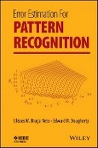 Enlarge image Cover: Error Estimation for Pattern Recognition - Wiley