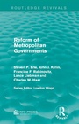 Cover: Reform of Metropolitan Governments - Routledge