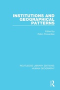 Cover: Institutions and Geographical Patterns - Routledge