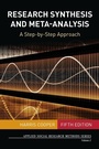 Cover: Research Synthesis and Meta-Analysis - SAGE Publications Inc