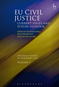 Cover: EU Civil Justice - Hart Publishing