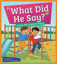 Enlarge image Cover: What Did He Say? - Amicus Readers