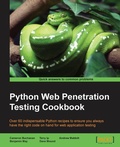 Cover: Python Web Penetration Testing Cookbook - Packt Publishing