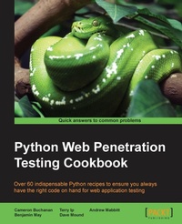 Enlarge image Cover: Python Web Penetration Testing Cookbook - Packt Publishing