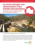 Cover: Le nexus energie-eau-alimentation a des echelles decentralisees - Practical Action Publishing