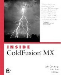 Enlarge image Cover: Inside ColdFusion MX - New Riders