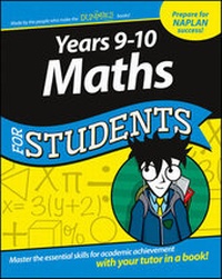 Enlarge image Cover: Years 9 - 10 Maths For Students - Wiley