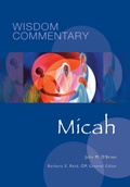 Cover: Micah - Liturgical Press