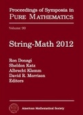 Cover: String-Math 2012 - American Mathematical Society