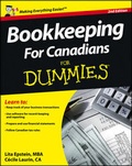 Cover: Bookkeeping For Canadians For Dummies - Wiley