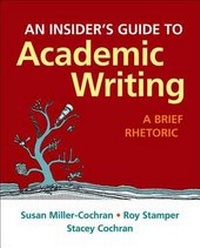 Enlarge image Cover: An Insider's Guide to Academic Writing - Bedford Books