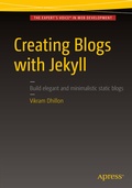 Cover: Creating Blogs with Jekyll - APress
