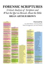 Cover: Forensic Scriptures - Wipf and Stock Publishers