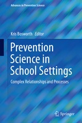 Cover: Prevention Science in School Settings - Springer