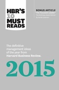 Cover: HBR's 10 Must Reads 2015 - Harvard Business Review Press