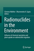 Cover: Radionuclides in the Environment - Springer
