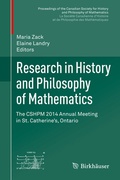 Cover: Research in History and Philosophy of Mathematics - Birkh&auml;user