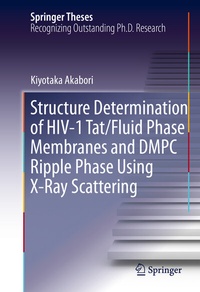 Abbildung von: Structure Determination of HIV-1 Tat/Fluid Phase Membranes and DMPC Ripple Phase Using X-Ray Scattering - Springer