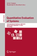 Cover: Quantitative Evaluation of Systems - Springer