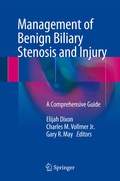 Cover: Management of Benign Biliary Stenosis and Injury - Springer