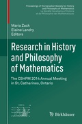 Cover: Research in History and Philosophy of Mathematics - Birkh&auml;user