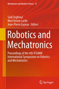 Enlarge image Cover: Robotics and Mechatronics - Springer