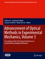 Cover: Advancement of Optical Methods in Experimental Mechanics, Volume 3 - Springer