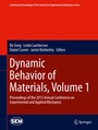 Cover: Dynamic Behavior of Materials, Volume 1 - Springer