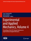 Cover: Experimental and Applied Mechanics, Volume 4 - Springer