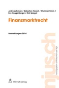 Cover: Finanzmarktrecht - St&auml;mpfli Verlag
