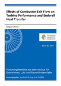 Cover: Effects of Combustor Exit Flow on Turbine Performance and Endwall Heat Transfer - Shaker