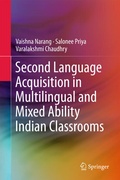 Cover: Second Language Acquisition in Multilingual and Mixed Ability Indian Classrooms - Springer