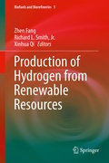 Cover: Production of Hydrogen from Renewable Resources - Springer