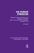 Cover: On Human Freedom - Routledge
