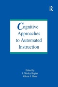 Cover: Cognitive Approaches To Automated Instruction - Routledge
