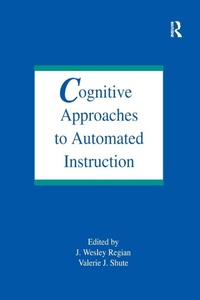Enlarge image Cover: Cognitive Approaches To Automated Instruction - Routledge