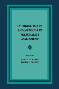 Enlarge image Cover: Emerging Issues and Methods in Personality Assessment - Routledge