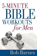 Cover: 5-Minute Bible Workouts for Men - Harvest House Publishers
