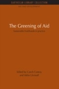 Cover: The Greening of Aid - Routledge