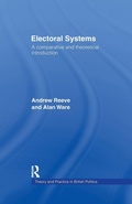 Cover: Electoral Systems - Routledge